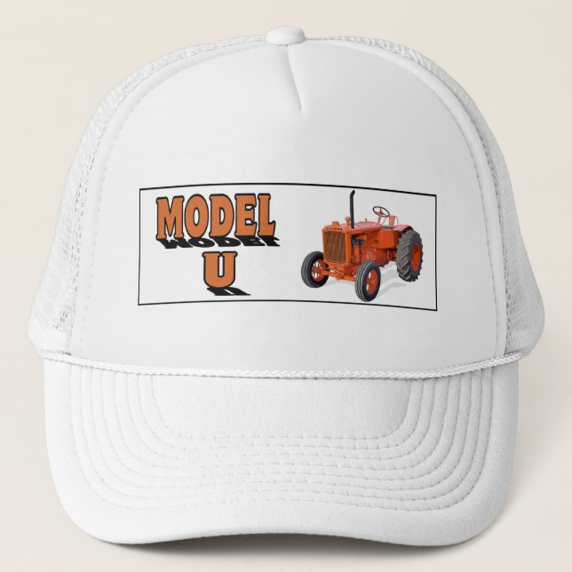 Gorra De Camionero Modelo U (Anverso)