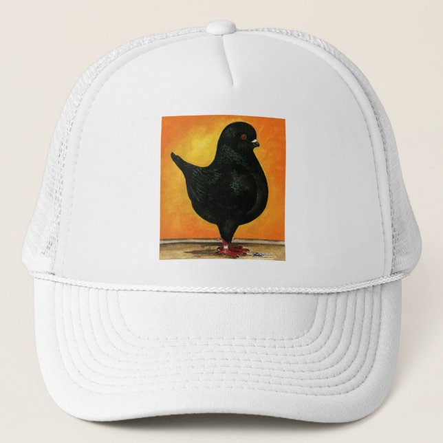 Gorra De Camionero Modena Black Schietti (Anverso)
