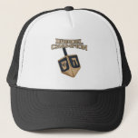 Gorra De Camionero Modern Hanukkah Fun Dreidel Champion Novelty<br><div class="desc">Celebrate Hanukkah with pride and humor while gathering with the whole family. This festival graphic design makes a perfect gift for the holidays. Whether for your neigbor,  family,  husband,  uncle,  or boyfriend</div>
