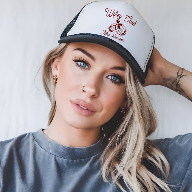 Gorra De Camionero Modern Wifey Club Mrs Tote Bag, Honeymoon Wifey  (Subido por el creador)