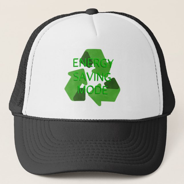 Gorra De Camionero Modo ahorro de energía (Anverso)