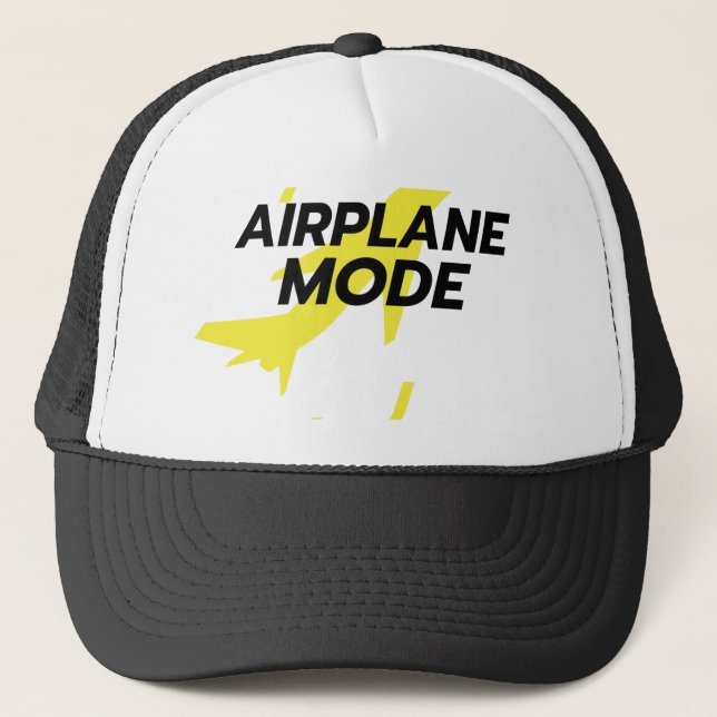 Gorra De Camionero Modo avión (Anverso)