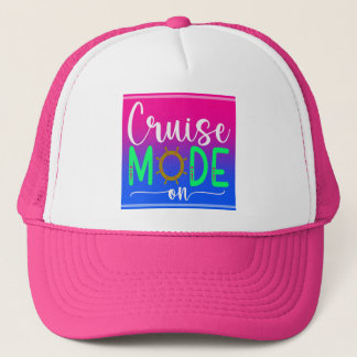 Gorra De Camionero Modo de crucero activado