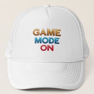 Gorra De Camionero Modo de juego activado