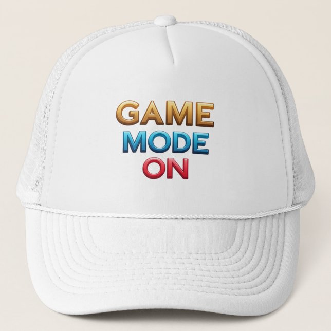 Gorra De Camionero Modo de juego activado (Anverso)