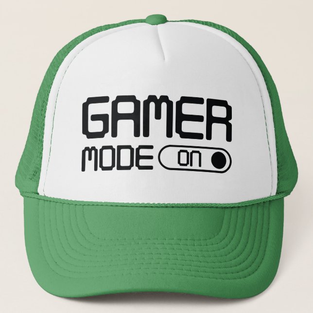 Gorra De Camionero Modo de jugador activado (Anverso)