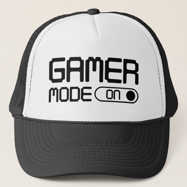 Gorra De Camionero Modo de jugador activado (Anverso)