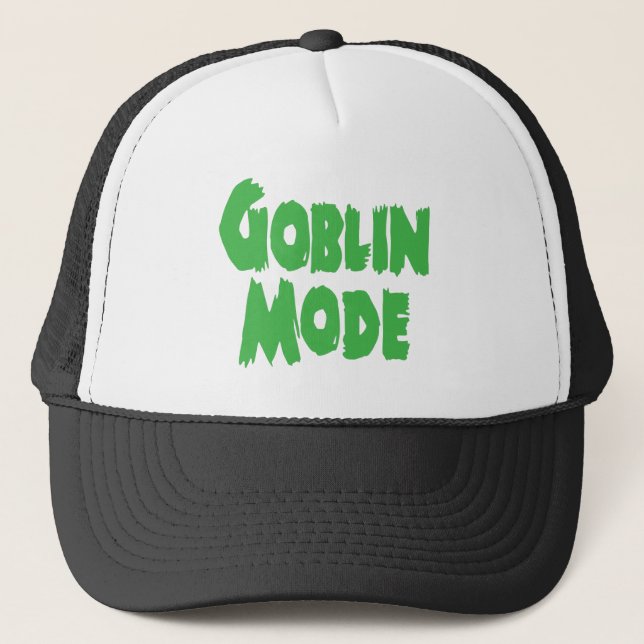 GORRA DE CAMIONERO MODO GOBLIN (Anverso)