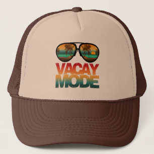 Gorra De Camionero Modo Vacaciones