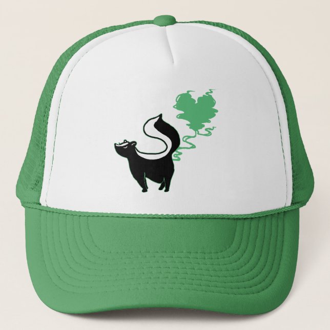 Gorra De Camionero Mofeta Stinky del amor (Anverso)