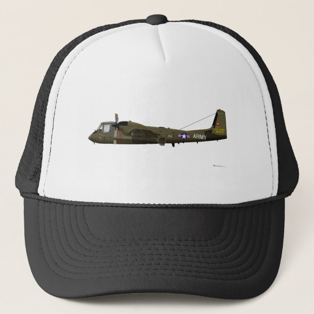 Gorra De Camionero Mohawk de Grumman OV-1 (Anverso)