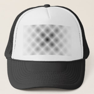Gorra De Camionero Moire de malla blanca por Kenneth Yoncich