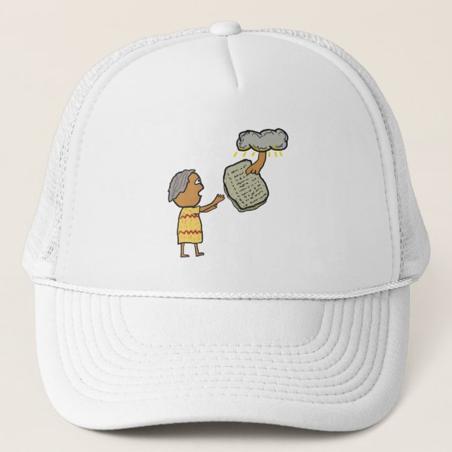 Gorra De Camionero Moisés y los diez mandamientos (Anverso)