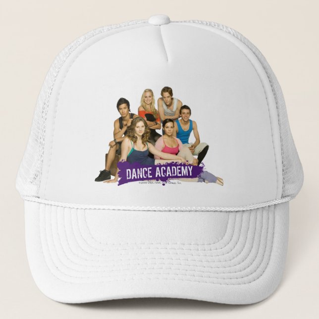 Gorra De Camionero Molde de la academia de la danza (Anverso)