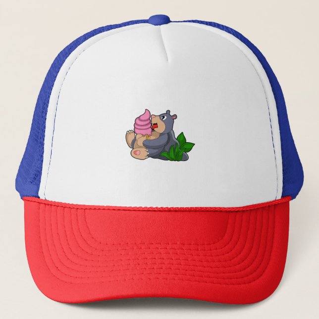 Gorra De Camionero Mole con helado Waffle (Anverso)
