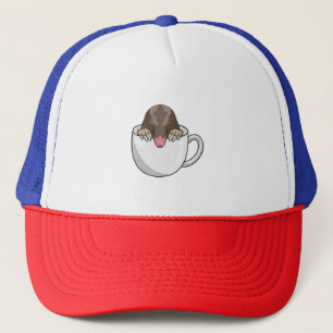Gorra De Camionero Mole con la copa de café