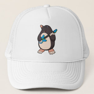 Gorra De Camionero Mole en la música con guitarra
