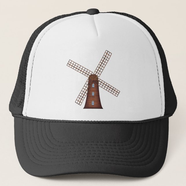 Gorra De Camionero Molino de viento (Anverso)