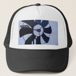 Gorra De Camionero molino de viento negro