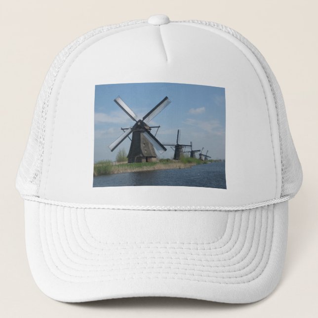 Gorra De Camionero Molinoes de viento (Anverso)
