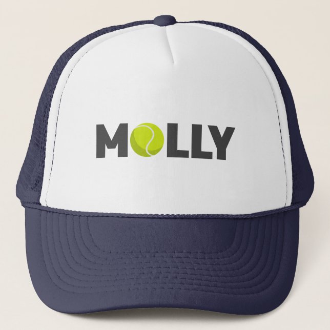 Gorra De Camionero Molly Tennis Trucker Hat (Anverso)