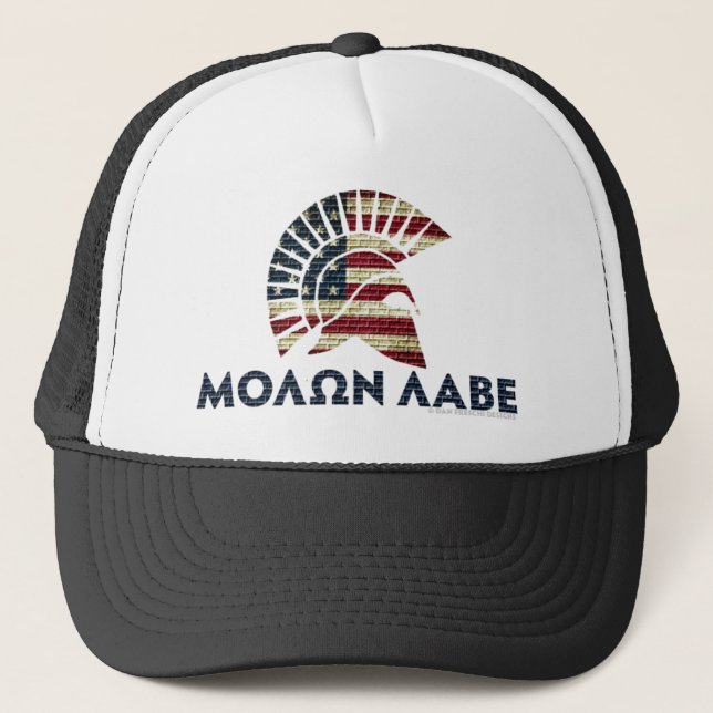 Gorra De Camionero ¡Molon Labe! (Anverso)