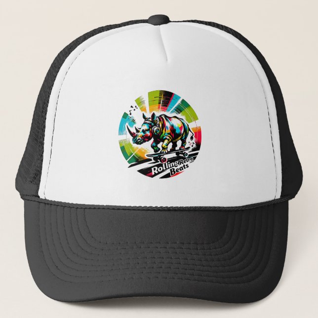 Gorra De Camionero Momento colorido (Anverso)