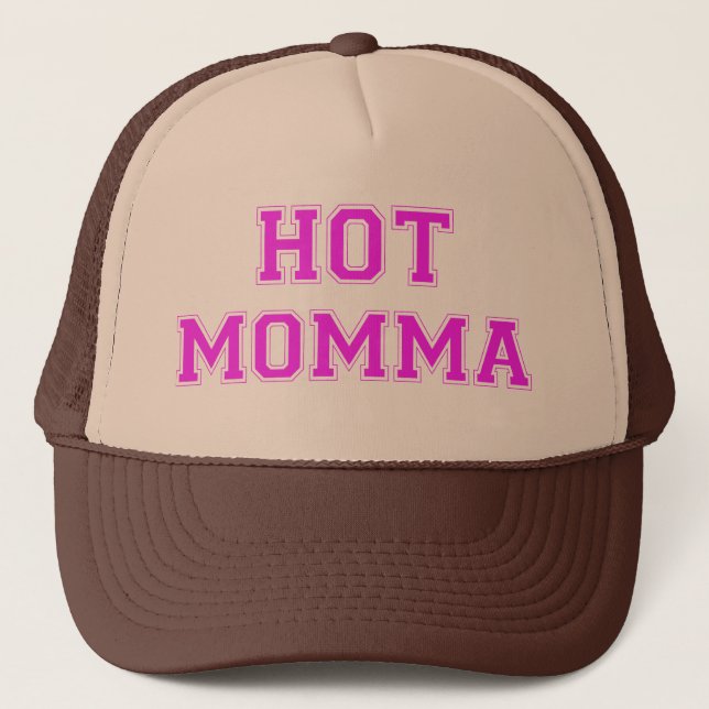 Gorra De Camionero Momma caliente (Anverso)