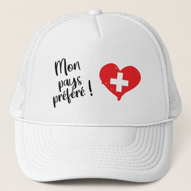 Gorra De Camionero Mon pays préféré (Anverso)