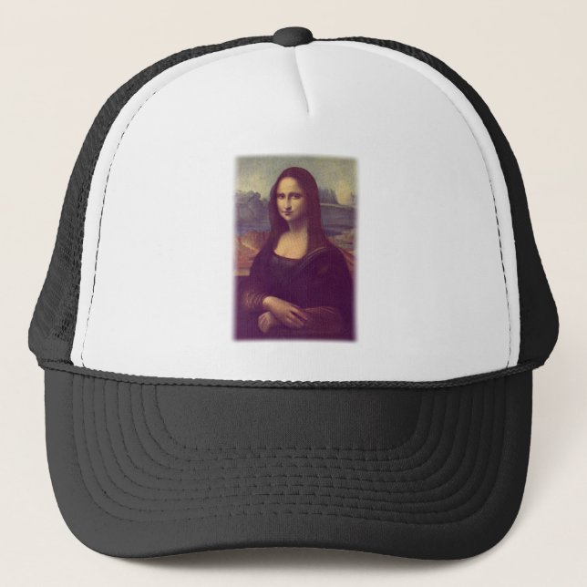 Gorra De Camionero MONA LISA por Leonardo Da Vinci (Anverso)