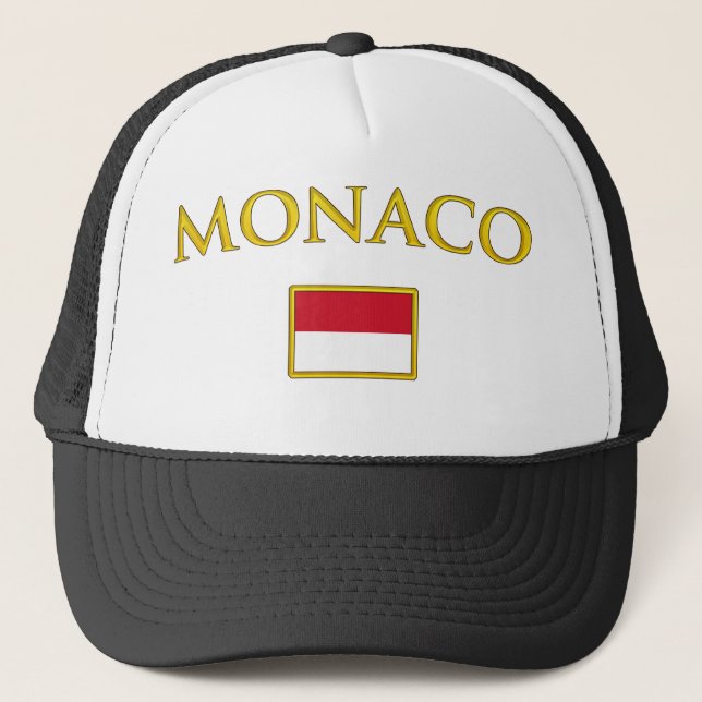 Gorra De Camionero Mónaco de oro (Anverso)