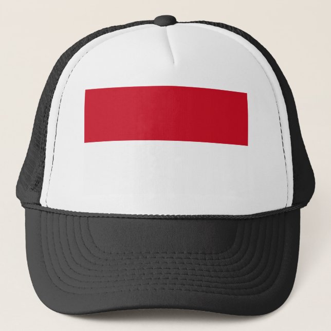 Gorra De Camionero Monaco Flag (Anverso)