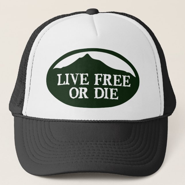 Gorra De Camionero Monadnock libre vivo (Anverso)