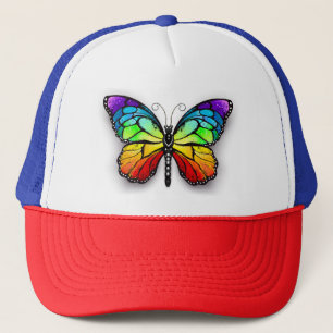 Gorra De Camionero Monarca de mariposa arco iris