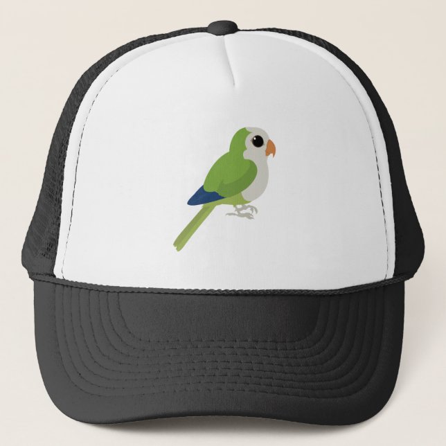 Gorra De Camionero Monk Parakeet (Anverso)