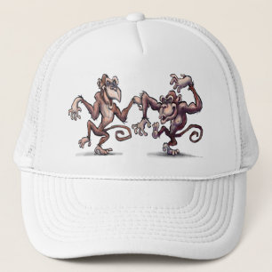 Gorra De Camionero Monkey Dance