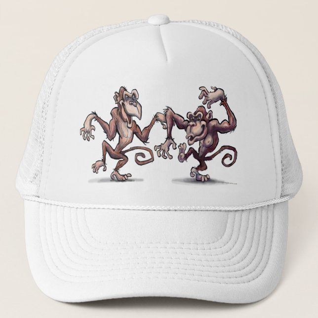 Gorra De Camionero Monkey Dance (Anverso)