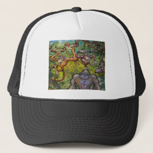 Gorra De Camionero Monkey Fun