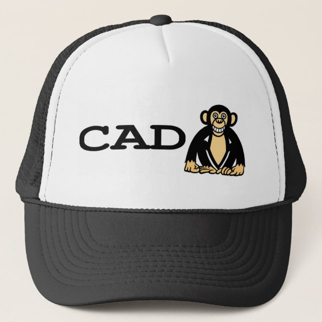 Gorra De Camionero mono 2 del cad (Anverso)