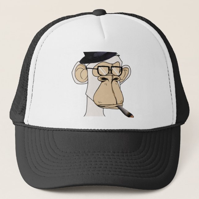 Gorra De Camionero mono aburrido (Anverso)