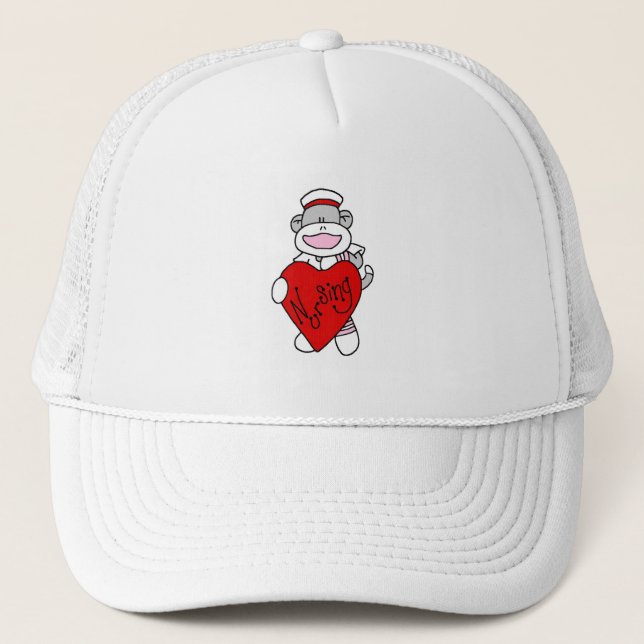Gorra De Camionero Mono al diablo que amo camisetas y regalos de Enfe (Anverso)