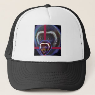 Gorra De Camionero Mono asustado