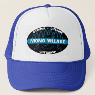 Gorra De Camionero Mono azul del "superviviente" del pueblo
