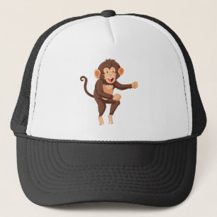 Gorra De Camionero Mono bailarín