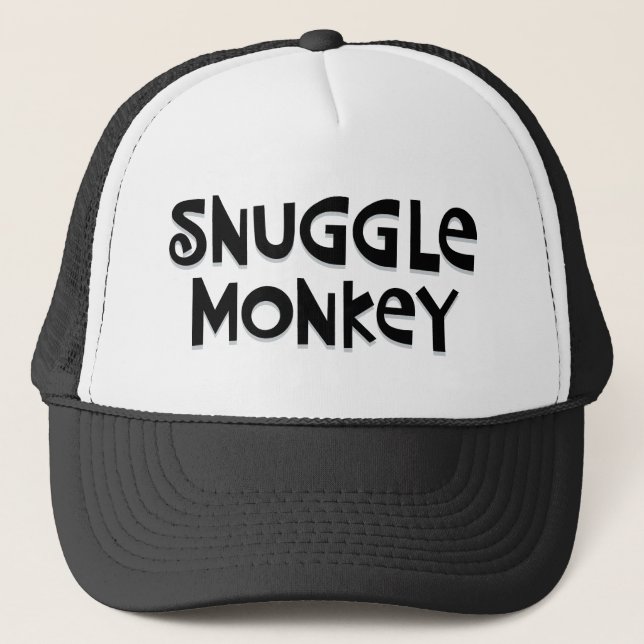 Gorra De Camionero "Mono de acurrucarse" (Anverso)