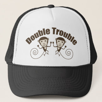 Gorra De Camionero Mono de doble problema
