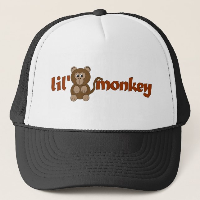 Gorra De Camionero Mono de Lil (Anverso)
