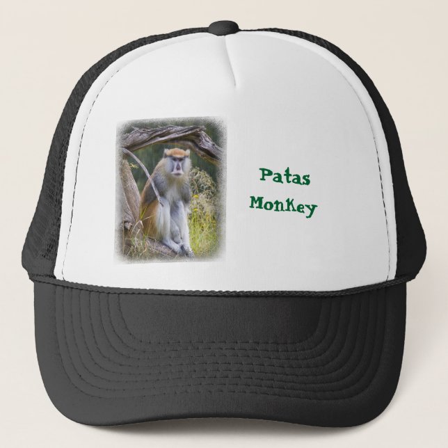 Gorra De Camionero Mono de Patas (Anverso)