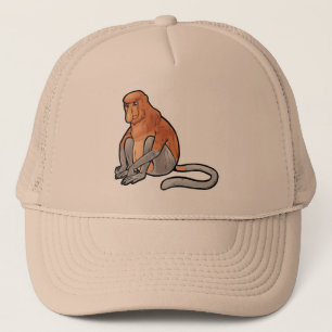 Gorra De Camionero Mono de probóscide
