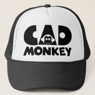 Gorra De Camionero Mono del cad